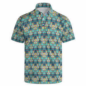 เสื้อโปโลแขนสั้นพิมพ์ลาย3D สำหรับผู้ชายยุโรปและสหรัฐอเมริกา2025ใหม่ฤดูร้อน - Product Image 1