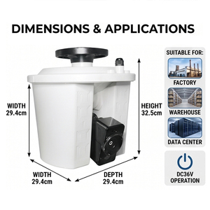 Canon à eau automatique pour entrepôt industriel - Product Image 5