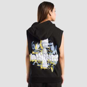 Sudadera Unisex Imparable, Mezcla de Algodón y Poliéster, Felpa Francesa Transpirable, con Correas Ajustables en la Capucha, Color Negro - Product Image 3