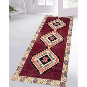 Tapis à motifs géométriques, tapis imprimé, décoration intérieure, style bohème, cadeau pour elle, tapis en velours - Product Image 1