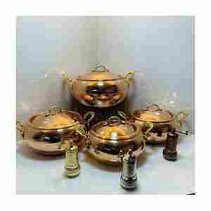 High-Demand Catering <b>Copper</b> Serving Pot Quality <b>Kitchen</b> <b>Utensil</b> Eco-Friendly & Safe Manufactured & Exported - Product Image 6