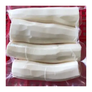 Yuca congelada IQF de calidad premium de exportación-Yuca dulce pelada sin piel para suministro de alimentos a granel - Product Image 1