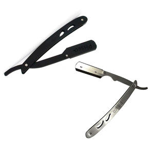 Top Manufacturer Pissco For Custom Stainless Straight Razor Custom Logo Stainless Steel Barber Men Shaving Razors 1 Piece - Product Image 4