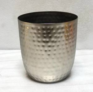 Vente en gros, dessus de table personnalisé pour la maison, lot de 3 pots à bougie en cuivre plaqué pour la fabrication de bougies, récipient à bougies - Product Image 6