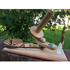 Kit de telar artesanal hecho a mano, enrollador rápido de hilo de madera, herramienta de tejer de ganchillo, herramienta de actualización, enrollador de hilo de madera maciza para fábrica - Product Image 5