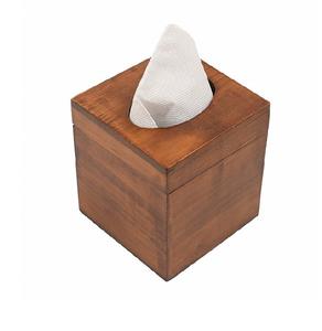 Vente chaude Nouveau Design Boîte À Mouchoirs En Bois Couverture Extrêmement Bonne Conception Porte-Mouchoirs En Bois avec Emballage En Carton - Product Image 3