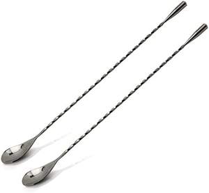 Pajitas de té para barra de bebidas de acero inoxidable, accesorio de cocina con agitador de cóctel de uso hecho a mano, fabricación en India - Product Image 3