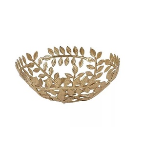 ชามโลหะสำหรับตกแต่งผลไม้ชามเสิร์ฟผลไม้แฮนด์เมดขนาดพิเศษ - Product Image 1