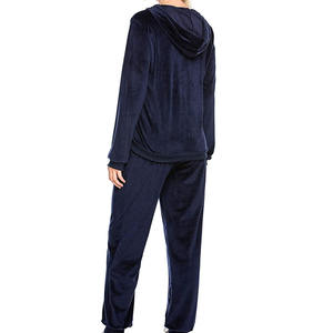 Chándales de terciopelo personalizados para mujer, chándal de alta calidad para invierno - Product Image 4