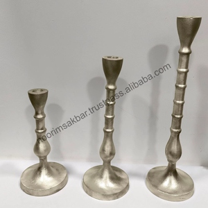 เชิงเทียนอะลูมิเนียมบริสุทธิ์คุณภาพสูง ปี 2026 สีดำและสีทอง ดีไซน์หรูหรา มีจำหน่ายสำหรับขายส่ง - Product Image 5