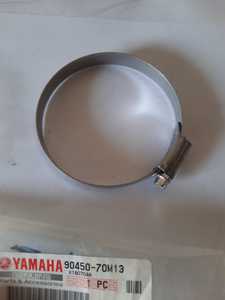Yamaha Outboards 90450-70M13 Auto Parts Conjunto de abrazadera de manguera 105mm Longitud 90mm Ancho 15mm Altura Origen japonés - Product Image 2