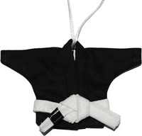 Mini Judo karaté costume porte-clés Miniature costume BJJ Gi porte-clés maison suspendus décoration accessoires combat cadeau Judo karaté costume