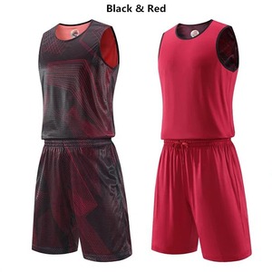 Gilet de basket-ball réversible pour hommes, tenue courte, vêtements de sport d'extérieur respirants pour garçons et jeunes, vêtements d'été pour enfants - Product Image 2