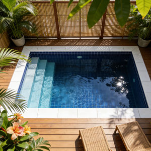 deep pool luxury pool small swimming pool garden swimming pool fiber pool in ground pool dolphin pool cleaner pool - Product Image 5