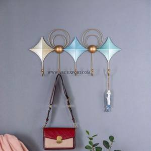 Vintage Style <b>Wall</b> Hook Home Decoration Antique Bronze Finishing <b>Wall</b> <b>Mounted</b> Hanging <b>Wall</b> Hanger Hooks Metal Frame Base - Product Image 4