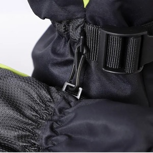 Gants de ski d'hiver pour hommes de la meilleure qualité en cuir coupe-vent et imperméable Top Rate à un prix bas - Product Image 2