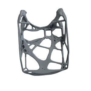 Composant d'avion en alliage d'aluminium imprimé par SLM, optimisé en topologie, pièce de test fonctionnelle, haute résistance, rapport poids-masse - Product Image 1