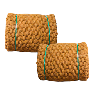 COIR MAT / PALM MAT 1m x 10m x 35mm Tapis en fibre de coco pour la végétation en pente et la rétention du sol - Product Image 1