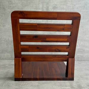 Chaise de sol minimaliste japonaise traditionnelle élégante GB68015, chaise de massage japonaise en bois pour la maison et le bureau - Product Image 6