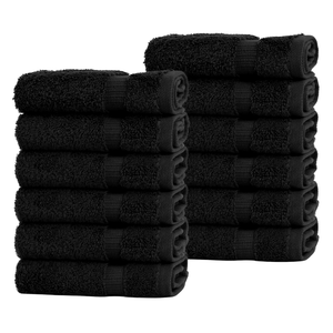 8-Piece 100% Cotton Hotel Quality Bath <b>Towel</b> Set Customized Super Absorbent Terry <b>Fabric</b> Plush Soft Quick Dry <b>Towels</b> Tub Mats - Product Image 5