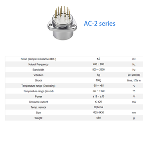 Cảm biến gia tốc thạch anh AC-2 độ chính xác cao |   Cấp độ quân sự, Định vị quán tính, Kiểm tra độ rung, Ứng dụng hàng không vũ trụ - Product Image 3