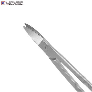 QUINBY 12.0cm Professionnel En Acier Inoxydable Ciseaux Dentaires Optimal Gum Tissu Coupe Manuel Instruments Chirurgicaux Base - Product Image 5