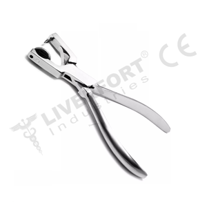 Pince à poinçonner en caoutchouc pour endodontie dentaire Ainsworth 16cm, applicateur à pince orthodontique pour instruments chirurgicaux allemands en acier - Product Image 1