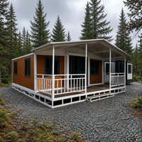 YESON Maison Conteneur Pliable Extensible à Double Aile de 40 pieds, Style Minimaliste de Luxe, Tiny Home, Prix de Gros Usine