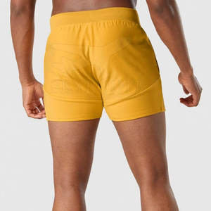 Shorts de sport décontractés pour hommes, de qualité supérieure, respirants, à séchage rapide, en coton, service OEM, vente en gros, bon prix, fermeture à cordon - Product Image 4