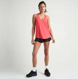 เสื้อกล้ามสำหรับผู้หญิงเสื้อออกกำลังกายสีขาวลำลองสำหรับฤดูร้อนโลโก้ตามสั่งผลิตของ2025 - Product Image 4