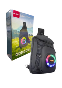 Nuevo Altavoz Bluetooth 5.3 RGB Impermeable IPX5 2026, Bolsa de Hombro Cruzada, Subwoofer Portátil de 10W, Lector de Tarjetas, Oferta Promocional - Product Image 5