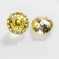 Belle portugaise coupe forme ronde D E F couleur laboratoire cultivé diamant VS1 clarté faisant pour diamant bijoux cadeau pour elle pour les femmes
