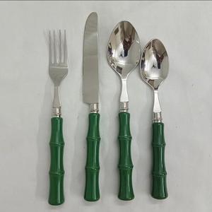 High Fashioned Elegant Stylish Stainless Steel 304 Cutlery Wholesale Business Party Flatware Royal Kitchen Household Cutlery - Product Image 3