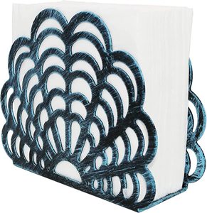 Porte-serviettes en métal de style moderne fait à la main dessus de table dernière arrivée porte-serviettes en métal le plus vendu porte-mouchoir classique - Product Image 2