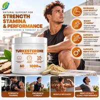 Fabricant OEM ODM de capsules de Turkesterone Tongkat Ali 1000mg, complément alimentaire pour soutenir la force musculaire, étiquette privée pour les importateurs européens