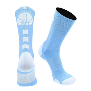 Chaussettes de sport respirantes à séchage rapide personnalisées pour le basketball, pour les saisons printemps et automne, compression, grip, chaussettes pour hommes - Product Image 5