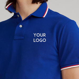 เสื้อโปโลผู้ชายสั่งทำขายส่ง ผู้ผลิต OEM ผู้จัดจำหน่าย ผ้าคอตตอนปิเก้ 220 GSM รับผลิตแบรนด์ส่วนตัว รับออเดอร์จำนวนมาก - Product Image 6
