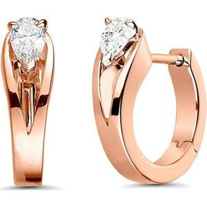 ต่างหูเพชรเลี้ยงในห้องปฏิบัติการ Luxira Jewels ประดับด้วยพลอยระยิบระยับ เงินสเตอร์ลิง ชุบโรเดียม เครื่องประดับหรูหราสำหรับงานปาร์ตี้และงานแต่งงานสำหรับผู้หญิง - Product Image 3