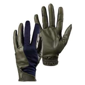 Gants en cuir équestre de haute qualité fabriqués sur mesure Gants d'équitation d'hiver avec un design unique Vente en gros - Product Image 1