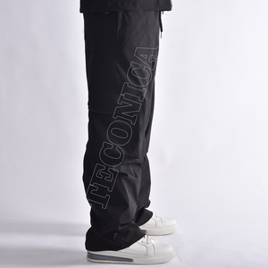 Pantalones de esquí de snowboard ligeros transpirables impermeables con aislamiento para hombre, cintura ajustable a prueba de viento de talla grande, forro polar OEM - Product Image 3