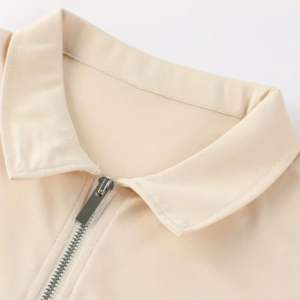 Novedad de verano personalizada, camisetas polo de manga corta con solapa corta hueca para hombre, camisetas polo de algodón y poliéster, precio de fábrica liso - Product Image 4