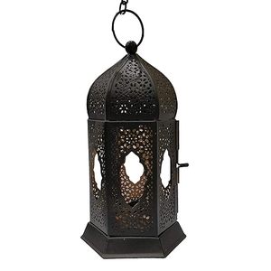 Lanterne artisanale au look le plus récent, élégante lanterne de table marocaine, revêtement en poudre dorée pour une décoration intérieure élégante - Product Image 1