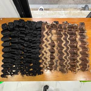 ผมต่อทรงเกลียวคลื่นแบบแอฟโฟ/ ผมหยิกเป็นลอนสำหรับต่อผมสีดำธรรมชาติ - Product Image 5