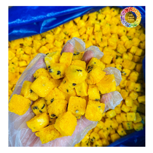 En forme de cube de chips de fruits de la passion lyophilisés, collation de fruits de la passion lyophilisée de produit chaud avec un goût réel du Vietnam - Product Image 3