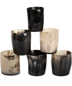 Vidrio de cuerno de búfalo de diseño único, nueva jarra de cerveza de cuerno para beber, jarra vikinga y vidrio de cuerno de búfalo a precio barato - Product Image 1