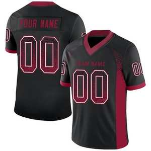 Vente en gros d'uniformes de football américain unis à manches courtes personnalisés nouveau design, ensembles, maillot de football américain de la meilleure qualité - Product Image 4