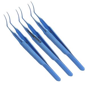 Pinzas para Capsulorrexis, Instrumentos Oftálmicos, Juego de Instrumentos de Alta Calidad con Certificación CE, Reutilizables, de Acero Inoxidable Alemán - Product Image 1