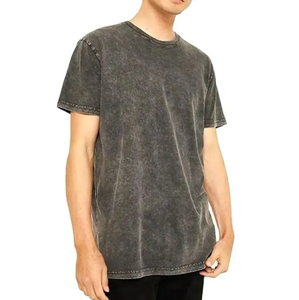 เสื้อยืดสกรีนลายตามสั่งพิมพ์ลายตามสั่งได้สำหรับทั้งชายและหญิงเสื้อยืดเปิดไหล่ผ้าฝ้ายสีดำสไตล์วินเทจไซส์ใหญ่พิเศษ - Product Image 1