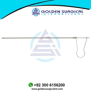 Soporte de hisopo OEM Varilla de muestreo de sangre fetal 3 puntas 330mm Mango de acción de resorte Urología Instrumentos de ginecología - Product Image 2