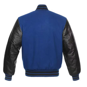 Nueva Chaqueta Universitaria de Béisbol Personalizada de la Mejor Calidad para Adultos y Jóvenes, Chaqueta Varsity de Forro Polar de Color, Precio al por Mayor - Product Image 2